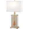 SAFAVIEH Lighting Collection Amiliana Cream Tassel 30-inch Bedroom Living Room Home Office Desk Nightstand Table Lamp (LED Bulb Included)
