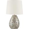 SAFAVIEH Lighting Collection Garrick Black Ceramic 22-inch Table Lamp (LED Bulb Included)