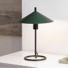 SAFAVIEH Lighting Collection Khlo Modern Green/Black 17-inch Table Lamp (LED Bulb Included)(Green/Black)