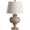 SAFAVIEH Lighting Collection Prescott Rustic Farmhouse Wood Finish 31-inch Bedroom Living Room Home Office Desk Nightstand Table Lamp (LED Bulb Included)