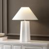SAFAVIEH Lighting Collection Symone White Resin 22-inch Table Lamp, LED Bulb Included (TBL4599A)