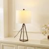 SAFAVIEH Lighting Collection Vernelle Black 21-inch Table Lamp (LED Bulb Included)