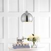 SAFAVIEH PND4032B Lighting Collection Sabine Modern Adjustable 84-inch Drop Chrome Pendant, 12.1″-84.1″ H(Chrome)