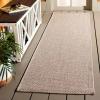 SAFAVIEH Washable Rug Outdoor Sisal All-Weather Collection – 9′ x 12′, Ivory, Non-Shedding & Easy to Clean, Ideal for Patio, Backyard, Mudroom (SAW640A)(Taupe)