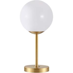 SAFAVIEH Lighting Collection Gemini Gold 17-inch Table Lamp (LED Bulb Included)(Gold)