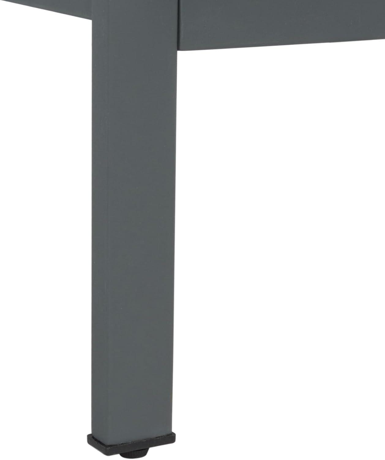 image:imageSAFAVIEH Outdoor Collection Chicopee NaturalLight Grey Solid Wood Corner Conversation Patio SetNaturalLight Grey