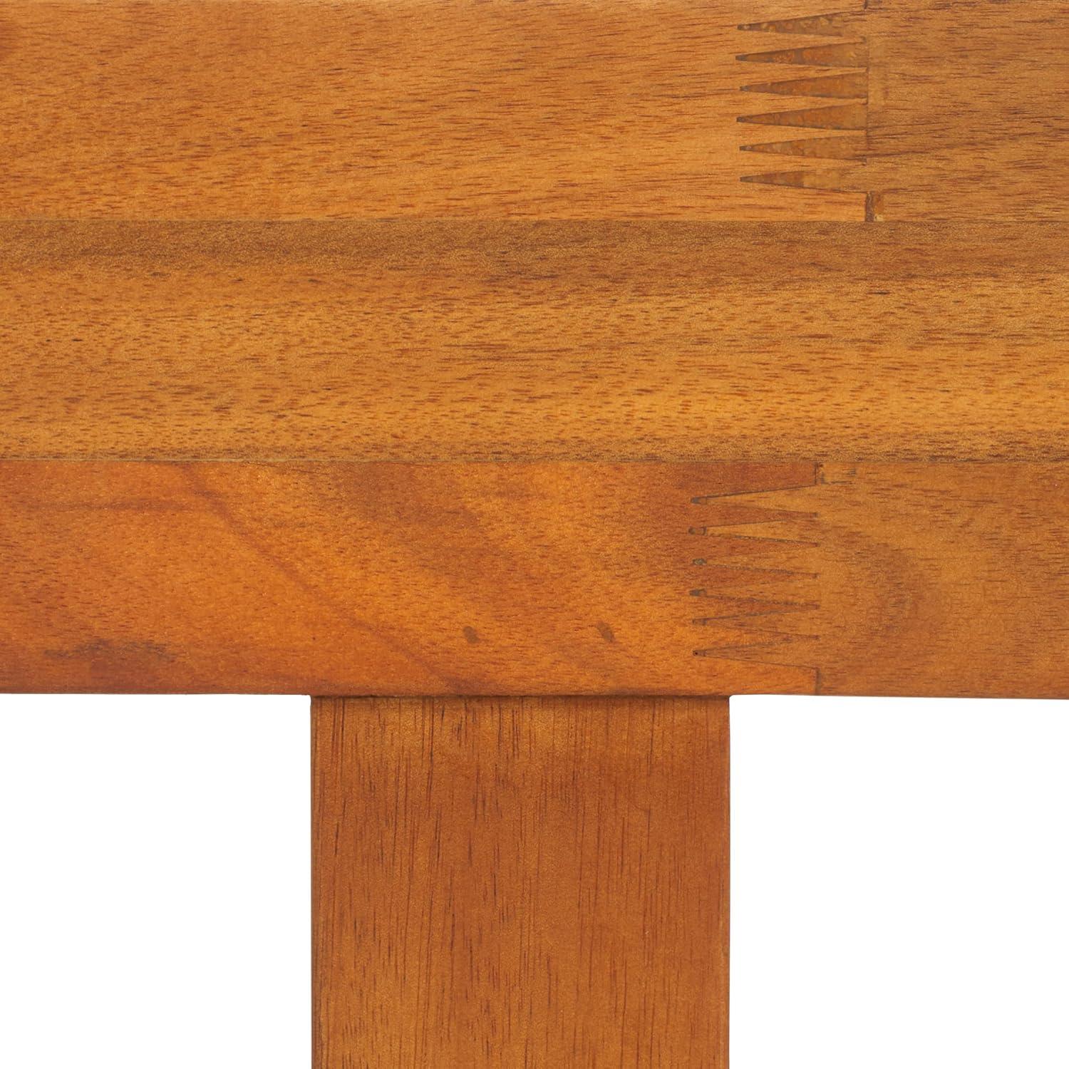 image:imageSAFAVIEH Outdoor Collection Owen Natural BrownTaupe Cushion Solid Wood Bench amp Table SetNaturalTaupe