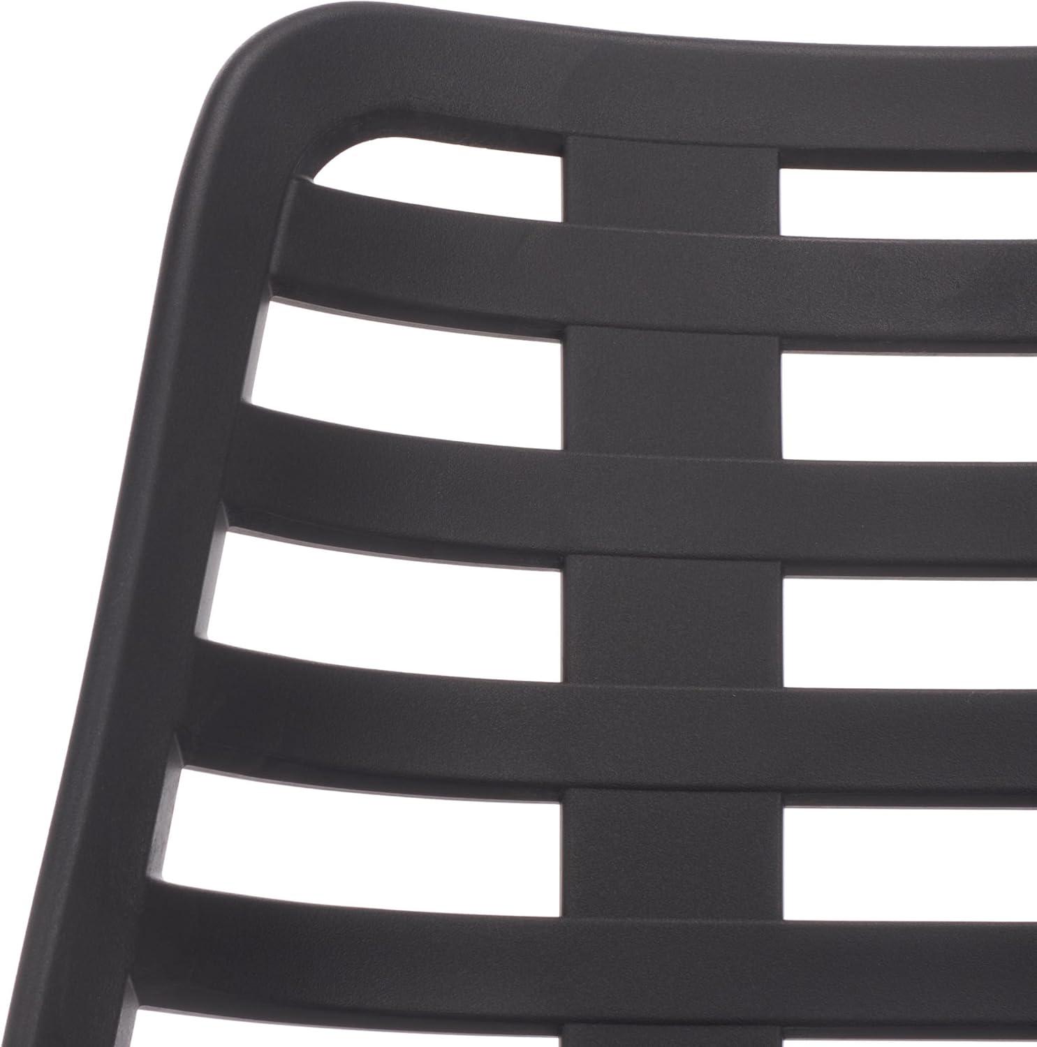 image:imageSAFAVIEH Outdoor Patio Furniture Collection Fufa Beige Dining Chair Set of 2 Fully Assembled Outdoor Chairs Modern OpenBack Design WeatherResistant Patio Seating PAT4700BSET2Black