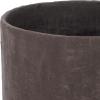 SAFAVIEH Outdoor – Cana Square Planter Pot with Drainage – Beige Cement & Bamboo – Weather Resistant – Ideal for Patio, Garden, Backyard, 15.7″ Wx 15.7″ D x 15.7″ H (PAT1408B)(Brown)
