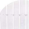 SAFAVIEH Outdoor – Eden Adirondack Chair – White Solid Wood – Weather Resistant – Ideal for Patio, Deck, Porch, Backyard, 17.5″ Seat Height (PAT6000E)(White)
