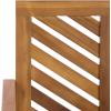 SAFAVIEH Outdoor – Mika Chair Set of 2 – Natural Solid Wood – Weather Resistant – Ideal for Patio, Deck, Backyard, 25.8″ W x 23.35″ D x 34.65″ H (PAT7335A-SET2)(Natural)