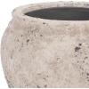 SAFAVIEH Outdoor – Ramsey Planter Pot with Drainage – Antique White Ficonstone Cement – Weather Resistant – Ideal for Patio, Garden, Backyard, 14.2″ Wx 14.2″ D x 13″ H (PAT1553B)(Antique White)