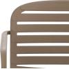 SAFAVIEH Outdoor – Thompson Conversation Set – Green – 5-Piece Patio Set with Bench, 2 Chairs & Modular Coffee Tables – Weather Resistant – Ideal for Deck, Porch, Backyard (PAT4706D)(Beige)