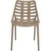 SAFAVIEH Outdoor Patio Furniture Collection – Fufa Beige Dining Chair Set of 2, Fully Assembled Outdoor Chairs, Modern Open-Back Design, Weather-Resistant Patio Seating (PAT4700B-SET2)(Beige)