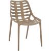 SAFAVIEH Outdoor Patio Furniture Collection – Fufa Beige Dining Chair Set of 2, Fully Assembled Outdoor Chairs, Modern Open-Back Design, Weather-Resistant Patio Seating (PAT4700B-SET2)(Beige)