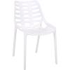 SAFAVIEH Outdoor Patio Furniture Collection – Fufa Beige Dining Chair Set of 2, Fully Assembled Outdoor Chairs, Modern Open-Back Design, Weather-Resistant Patio Seating (PAT4700B-SET2)(White)