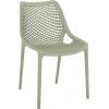 SAFAVIEH Outdoor Patio Furniture Collection – Leila White Dining Chair Set of 2, Fully Assembled Outdoor Chairs, Modern Lattice Design, Weather-Resistant Patio Seating (PAT4701C-SET2)(Green)