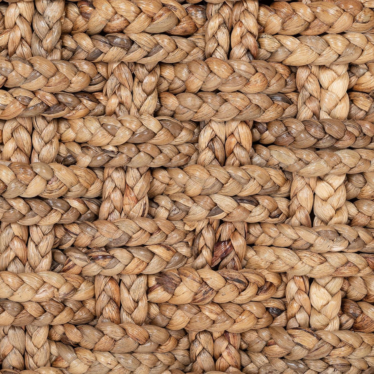 image:imageSAFAVIEH Couture Home Collection Gregory NaturalBeige Cushion Water Hyacinth Accent Chair Fully Assembled