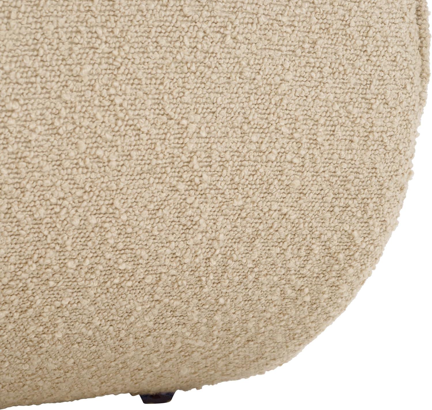 image:imageSAFAVIEH Home Collection Mikk MidCentury Modern Beige Boucle Accent Chair Fully AssembledBeige