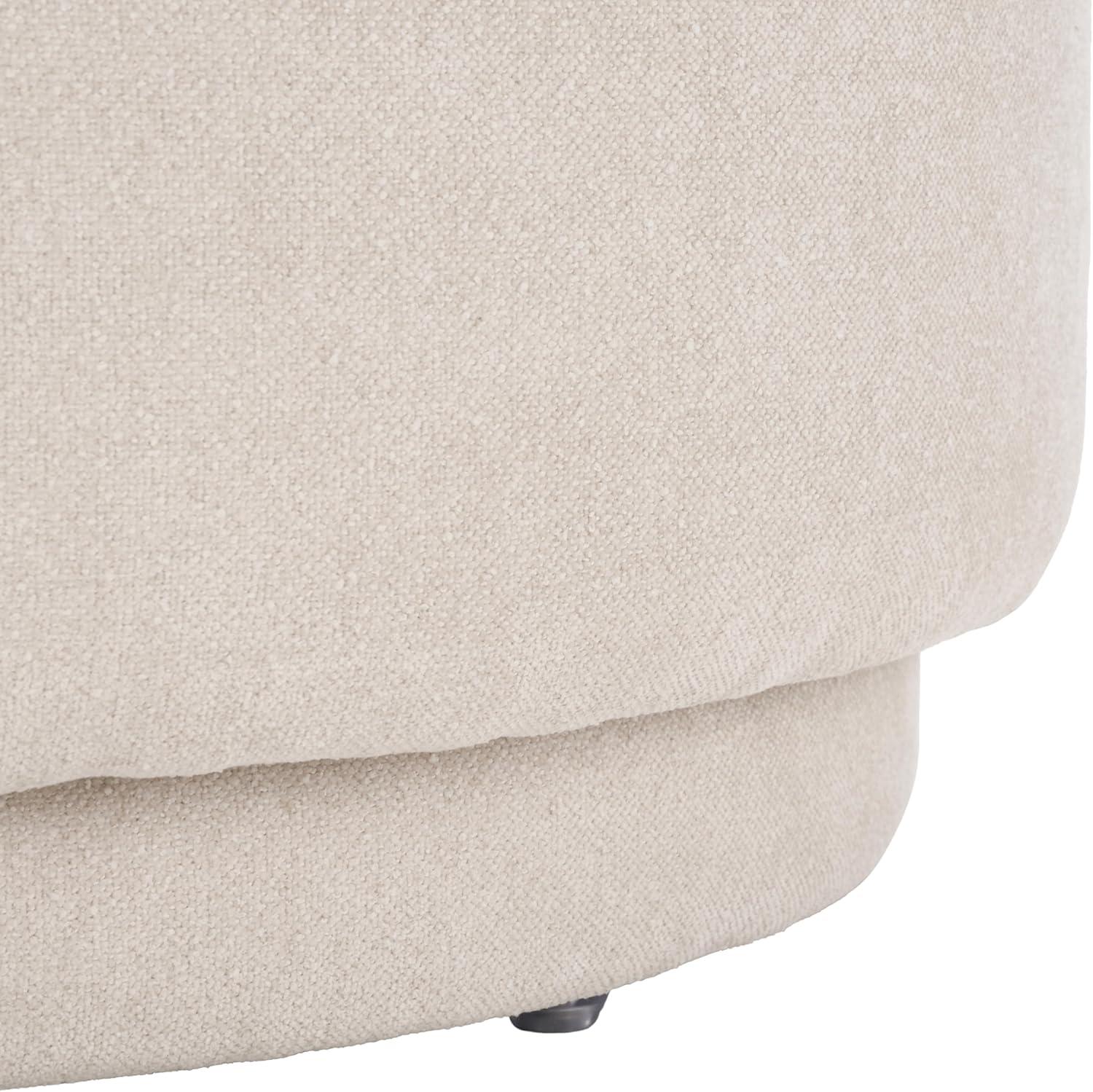 image:imageSAFAVIEH Home Collection Rhyt Beige Linen Accent Chair Fully AssembledBeige