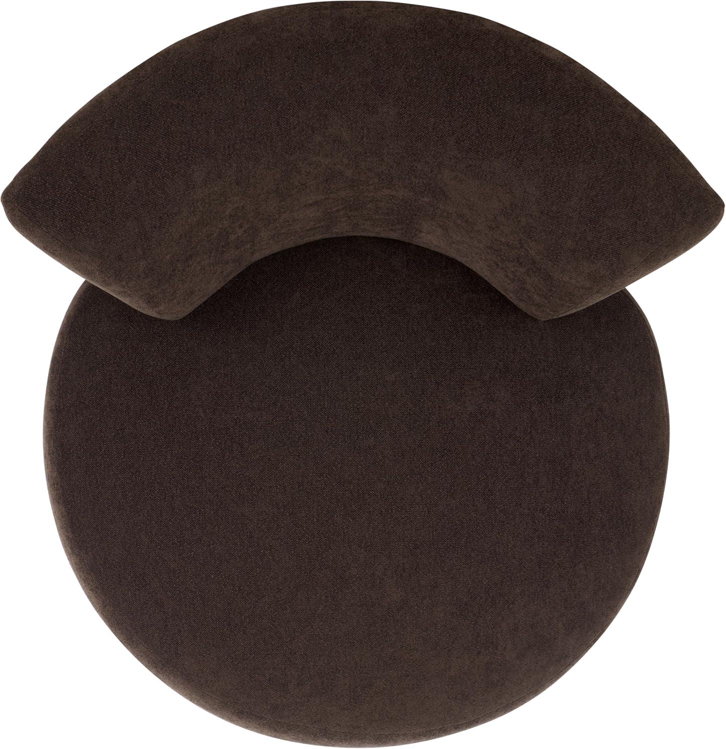 image:imageSAFAVIEH Home Collection Rhyt Beige Linen Accent Chair Fully AssembledBrown