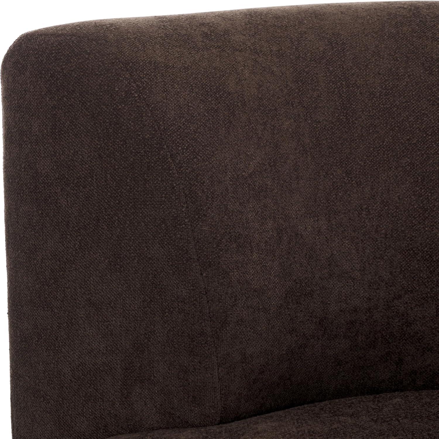 image:imageSAFAVIEH Home Collection Rhyt Beige Linen Accent Chair Fully AssembledBrown