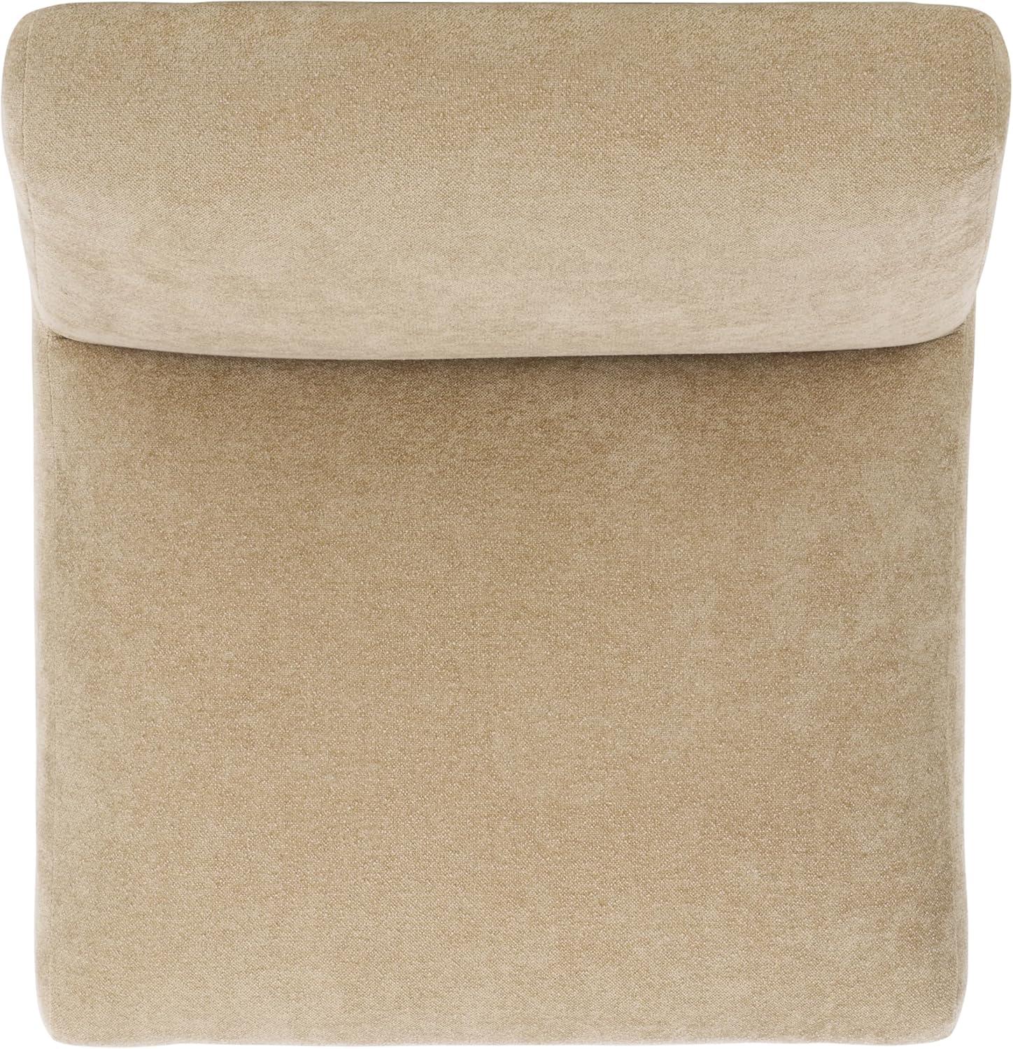image:imageSAFAVIEH Home Collection Swip MidCentury Modern Sand Linen Accent Chair Fully AssembledSand