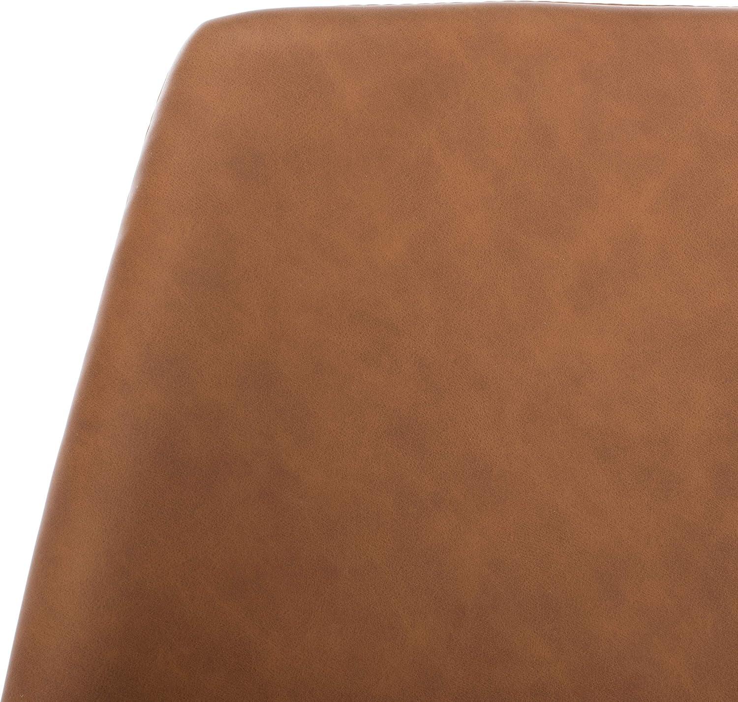 image:imageSafavieh Home Alexis Matte Stone MidCenturyCognac Silver