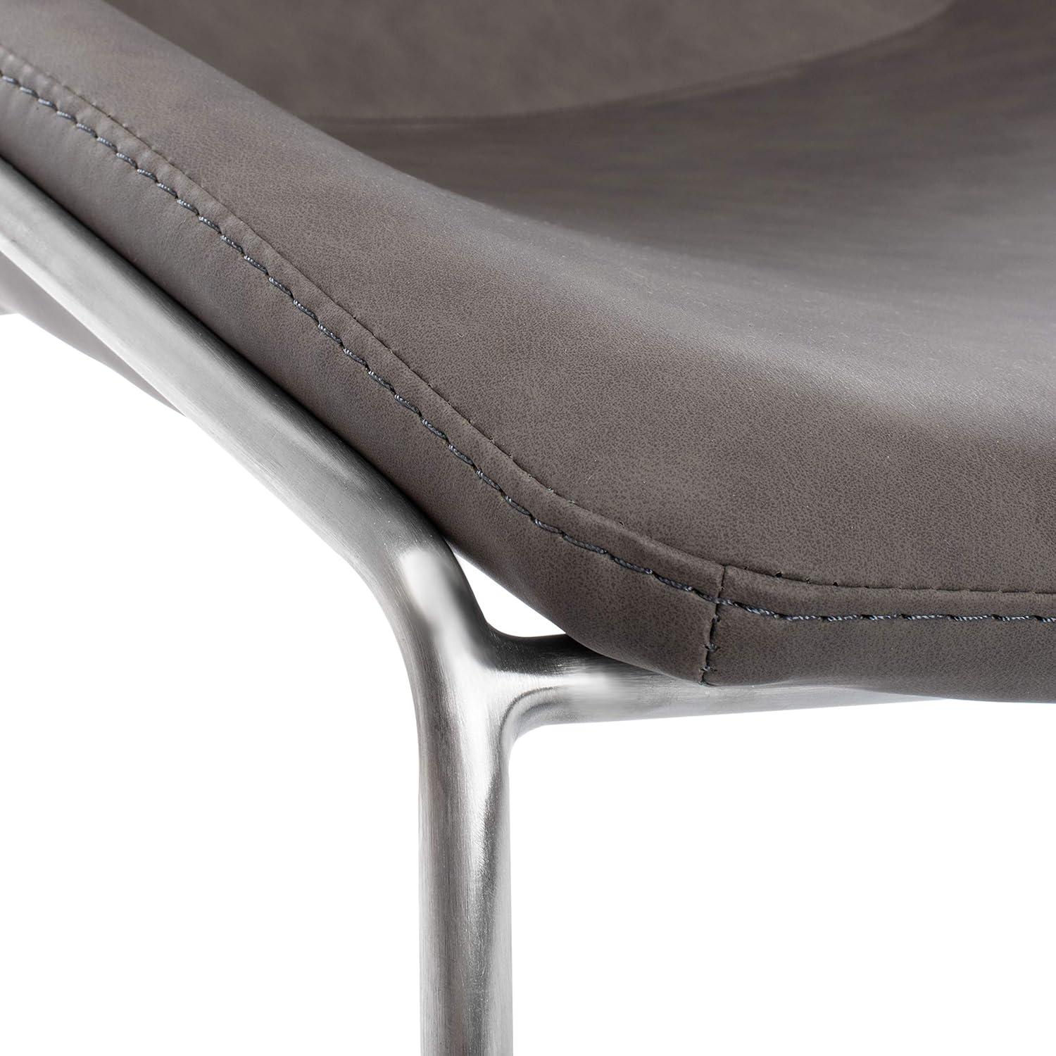 image:imageSafavieh Home Alexis Matte Stone MidCenturyGrey Silver