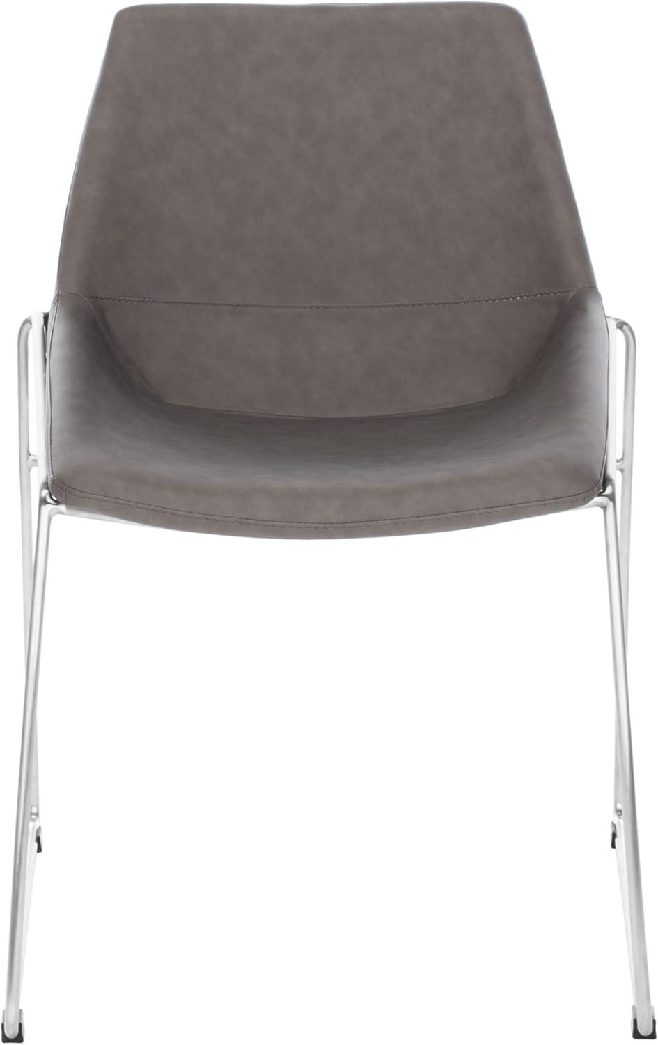 image:imageSafavieh Home Alexis Matte Stone MidCenturyGrey Silver