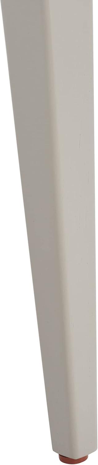 image:imageSafavieh Home Collection Galway Coastal WhiteNatural Cane Seat Cushion Dining ChairGreyNatural