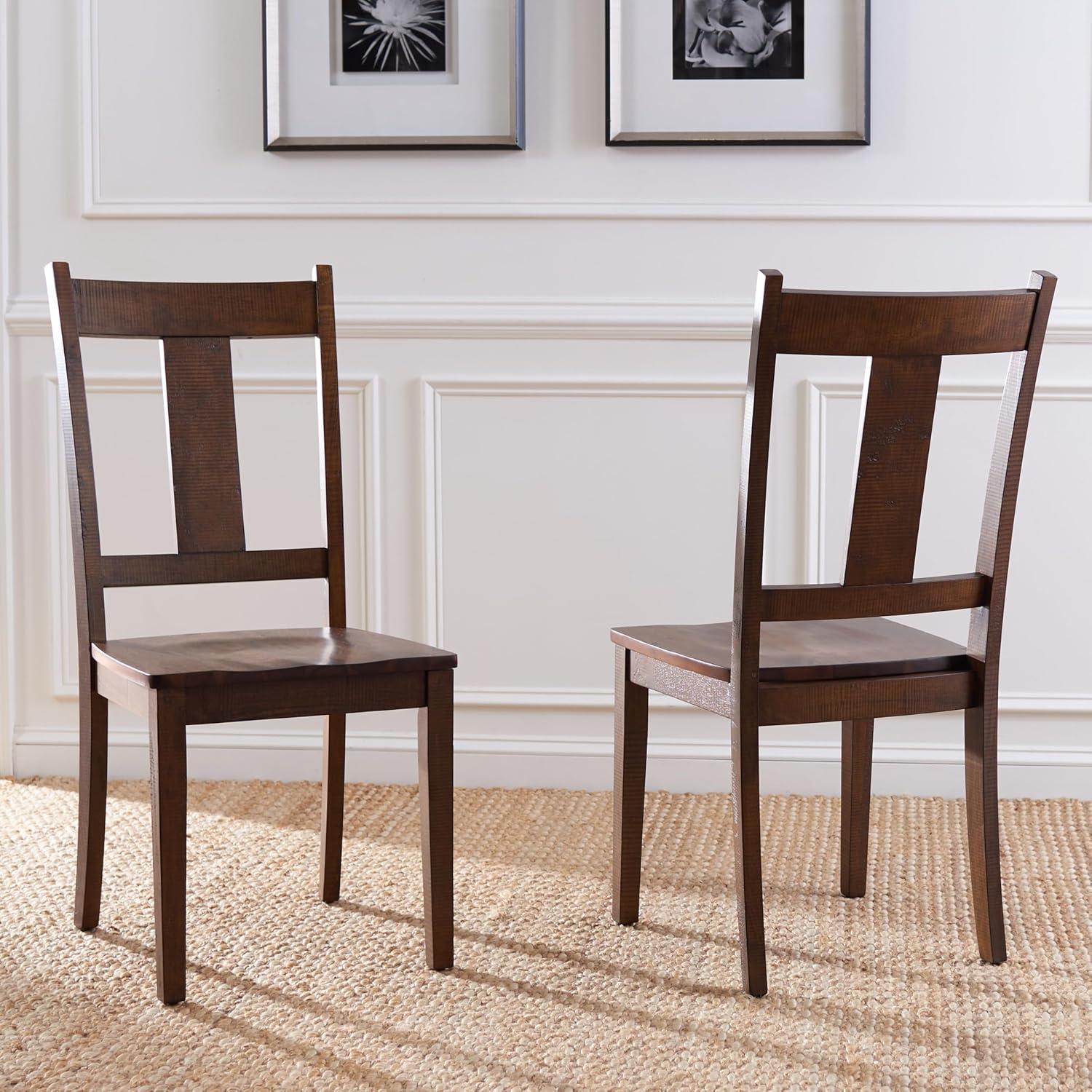 image:imageSafavieh Home Collection Sergio Rustic Cafe 18inch Dining Chair Set of 2