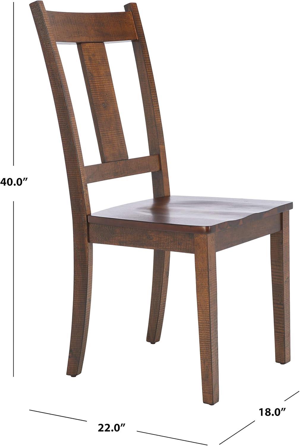 image:imageSafavieh Home Collection Sergio Rustic Cafe 18inch Dining Chair Set of 2