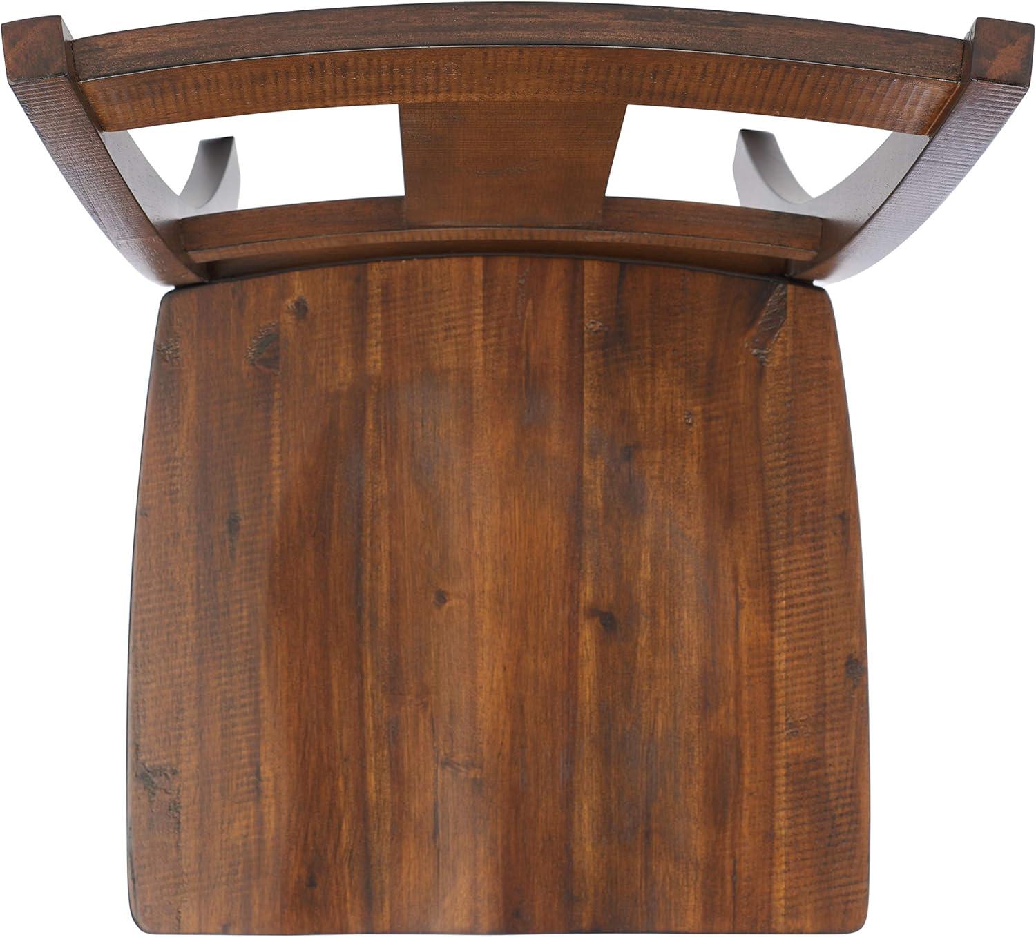 image:imageSafavieh Home Collection Sergio Rustic Cafe 18inch Dining Chair Set of 2