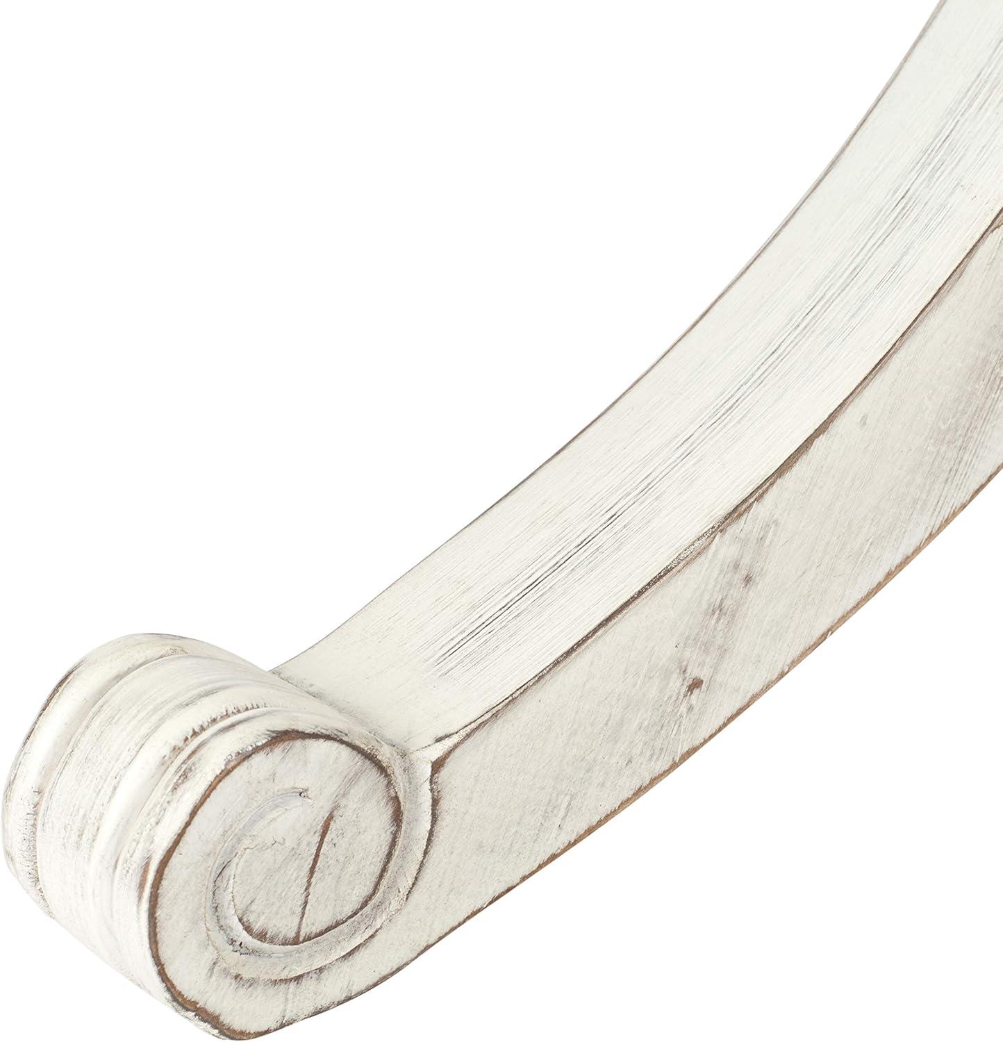 image:imageSafavieh Home Forest Traditional Rustic Natural Drop Leaf Dining TableAntique White