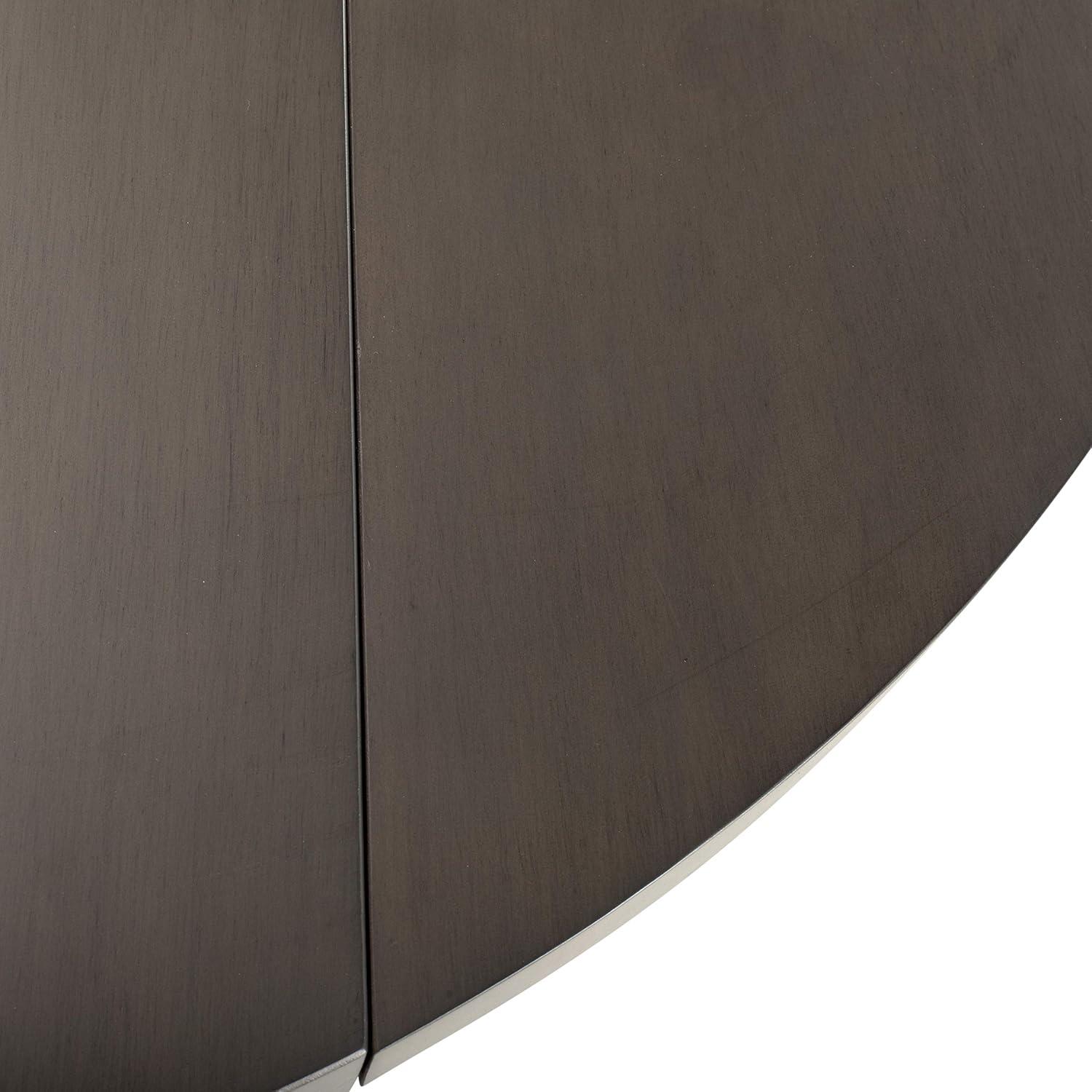 image:imageSafavieh Home Forest Traditional Rustic Natural Drop Leaf Dining TableGrey Wash