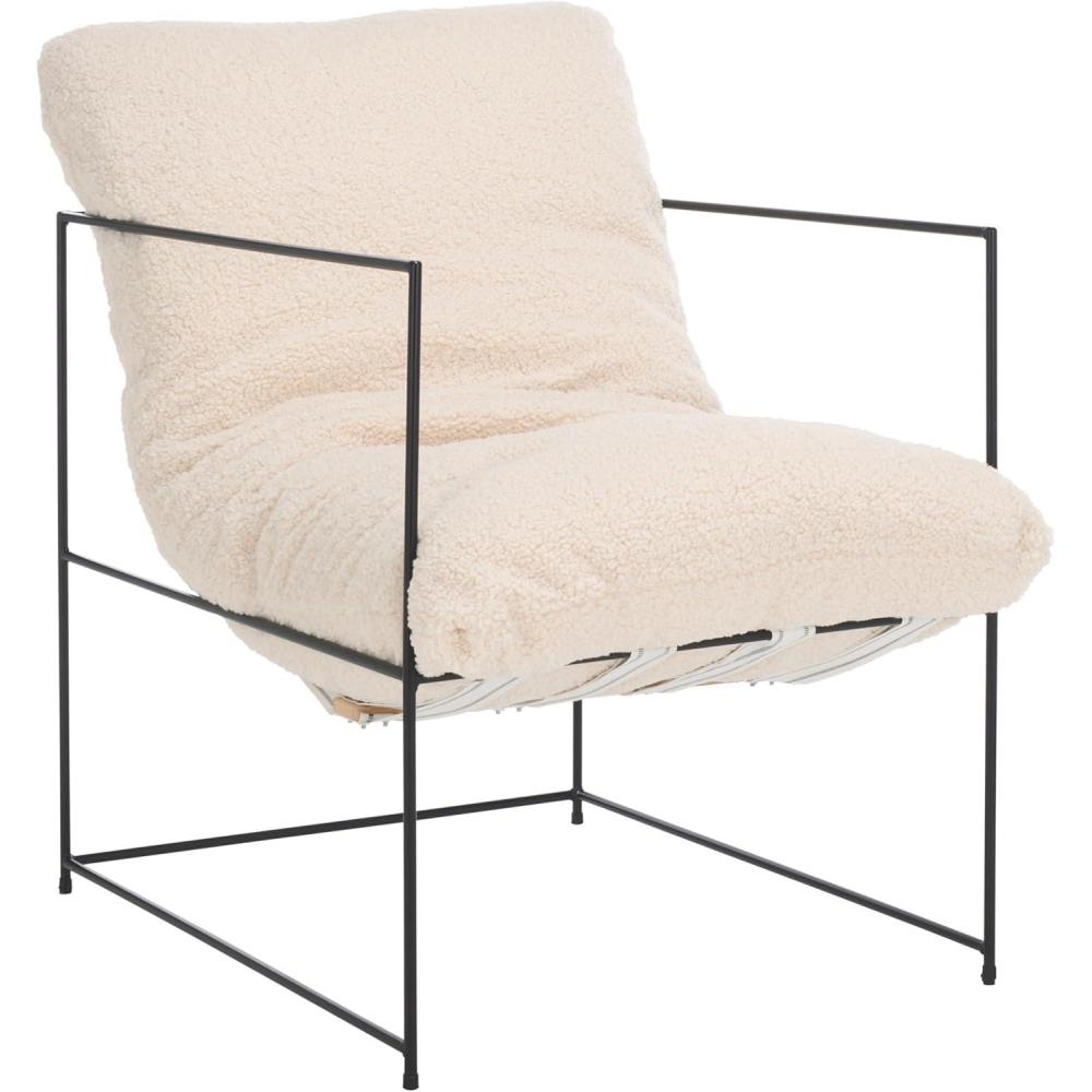 image:imageSafavieh Home Collection ACH4511 Chair BlackCremeBlack