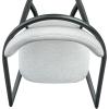 SAFAVIEH Couture – Outdoor Bethlyn Dining Chair – Black & Beige Aluminum – Weather Resistant, Fully Assembled – Ideal for Patio, Deck, Backyard, 19″ Seat Height (CPT4022A)(Black/Beige)