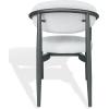 SAFAVIEH Couture – Outdoor Bethlyn Dining Chair – Black & Beige Aluminum – Weather Resistant, Fully Assembled – Ideal for Patio, Deck, Backyard, 19″ Seat Height (CPT4022A)(Black/Beige)