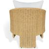 SAFAVIEH Couture – Outdoor Donya Wicler Accent Chair – Natural & Beige – Weather Resistant, Fully Assembled – Ideal for Patio, Deck, Backyard, 17″ Seat Height (CPT4020A)(Natural/Beige)