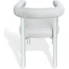 SAFAVIEH Couture – Outdoor Larissa Dining Chair – White & Beige Aluminum – Weather Resistant, Fully Assembled – Ideal for Patio, Deck, Backyard, 17.7″ Seat Height (CPT4021A)(White/Beige)