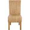 SAFAVIEH Furniture – Luz Dining Chair Set of 2 – Coastal Design – Natural Pine Solid Wood – Ideal for Dining Room, Kitchen, 18.5″ Seat Height (SEA8016C-SET2)(Natural/Honey)