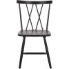 SAFAVIEH Furniture – Tayten Dining Chair Set of 2 – Matte Black Solid Wood – Windsor Style Spindle Back Chair – Ideal for Dining Room, Kitchen, 17.7″ Seat Height (DCH8502C-SET2)