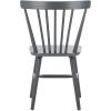 SAFAVIEH Home Collection – Winona Set of 2 Honey Windsor Farmhouse Dining Chairs, Spindle Back Wood Chairs, Classic Casual Seating (DCH8500K-SET2)(Grey)