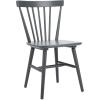 SAFAVIEH Home Collection – Winona Set of 2 Honey Windsor Farmhouse Dining Chairs, Spindle Back Wood Chairs, Classic Casual Seating (DCH8500K-SET2)(Grey)