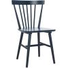 SAFAVIEH Home Collection – Winona Set of 2 Honey Windsor Farmhouse Dining Chairs, Spindle Back Wood Chairs, Classic Casual Seating (DCH8500K-SET2)(Navy)