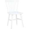 SAFAVIEH Home Collection – Winona Set of 2 Honey Windsor Farmhouse Dining Chairs, Spindle Back Wood Chairs, Classic Casual Seating (DCH8500K-SET2)(White)