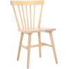 SAFAVIEH Home Collection – Winona Set of 2 Honey Windsor Farmhouse Dining Chairs, Spindle Back Wood Chairs, Classic Casual Seating (DCH8500K-SET2)(White Washed)