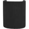SAFAVIEH Home Collection Eydis Modern Light Grey Velvet Barrel Back Accent Chair (Fully Assembled)(Black)