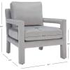 SAFAVIEH Home Collection Kye Mid-Century Modern Olive Green Velvet Accent Chair (Fully Assembled)(Grey)